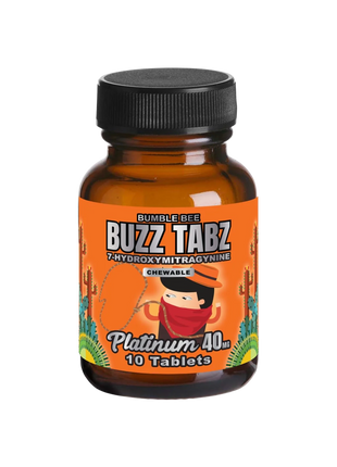 Bumble Bee Buzz Tabz Platinum 40mg - 7-OH Chewable Tablets