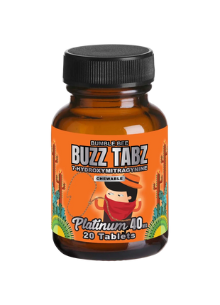 Bumble Bee Buzz Tabz Platinum 40mg - 7-OH Chewable Tablets